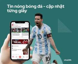 giao diện app tin nong bong da anh