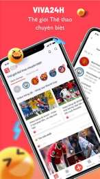 giao diện app tin tức về bóng đá