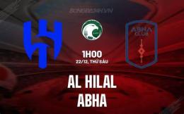 giao diện app trận đấu al hilal gặp câu lạc bộ bóng đá al najma