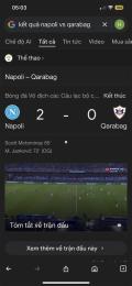 giao diện app trận đấu qarabag gặp câu lạc bộ bóng đá şamaxi