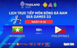 giao diện app trực tiếp bóng đá myanmar và philippines