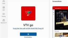giao diện app truyền hình trực tiếp bóng đá vtv go