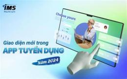giao diện app tuyển dụng bóng đá