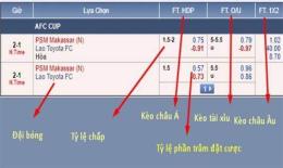 giao diện app ty le cuoc bong đa