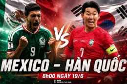 giao diện app tỷ số bóng đá mexico hàn quốc