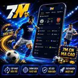 giao diện app tỷ số bóng đá trực tuyến 7m.cn