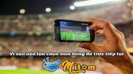 giao diện app video bóng đá trực tiếp