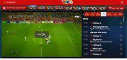 giao diện app xem truyền hình vtv6 trực tiếp bóng đá