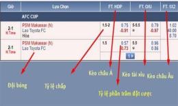 giao diện app xem ty le cuoc bong da