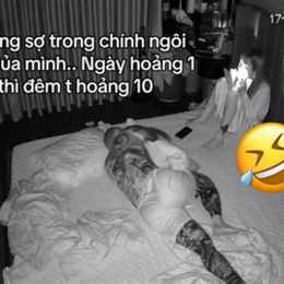 giật mình trong đêm anh đã bỗng nhìn thấy