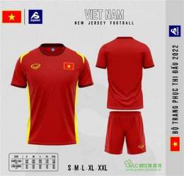 hướng dẫn sử dụng áo bóng đá tuyển việt nam
