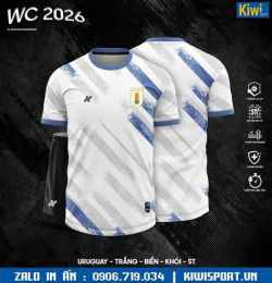 hướng dẫn sử dụng áo bóng đá uruguay