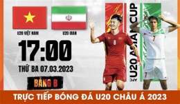 hướng dẫn sử dụng bóng đá u20 việt nam-iran