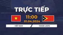 hướng dẫn sử dụng bóng đá việt nam-timor leste