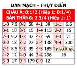 hướng dẫn sử dụng bxh bóng đá đan mạch