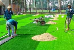 hướng dẫn sử dụng cỏ nhân tạo làm sân bóng đá