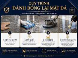 hướng dẫn sử dụng đánh bóng mặt đá