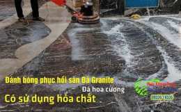 hướng dẫn sử dụng đánh bóng phục hồi sàn đá