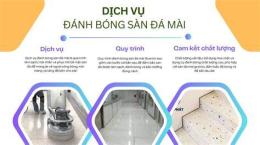 hướng dẫn sử dụng dịch vụ đánh bóng sàn đá