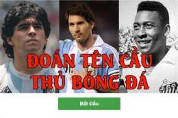 hướng dẫn sử dụng đoán tên cầu thủ bóng đá