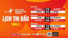 hướng dẫn sử dụng giải bóng đá u20
