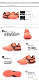 hướng dẫn sử dụng giày bóng đá lining tf