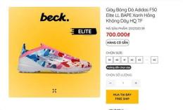 hướng dẫn sử dụng giày đá bóng beck