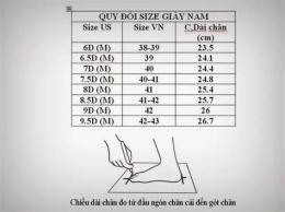 hướng dẫn sử dụng giay da bong chinh hang