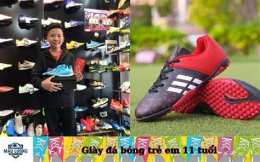 hướng dẫn sử dụng giày đá bóng trẻ em 10 tuổi adidas