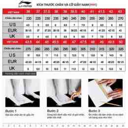hướng dẫn sử dụng giày lining đá bóng