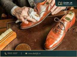 hướng dẫn sử dụng giày nam da bóng