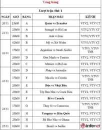 hướng dẫn sử dụng lich bong da vi lich
