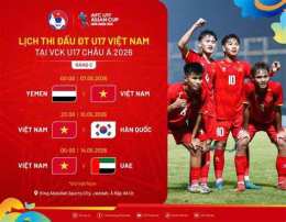 hướng dẫn sử dụng lịch thi đấu bóng đá u17 nam việt nam
