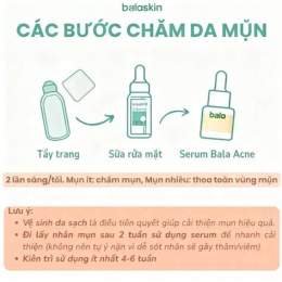 hướng dẫn sử dụng mụn bỏng dạ