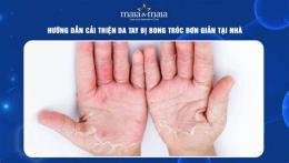 hướng dẫn sử dụng ngón tay bong tróc da