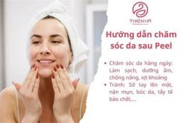 hướng dẫn sử dụng peel da bong tróc