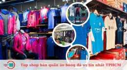 hướng dẫn sử dụng shop quần áo bóng đá gần đây