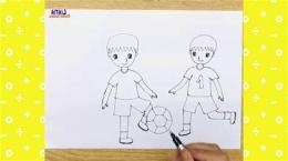 hướng dẫn sử dụng tô màu tranh vẽ đá bóng đơn giản