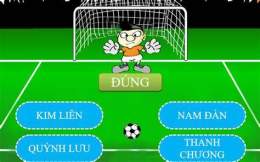hướng dẫn sử dụng trò chơi đá bóng penalty