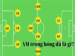 hướng dẫn sử dụng vị trí am trong bóng đá