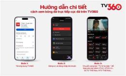 hướng dẫn sử dụng vt360 trực tiếp bóng đá