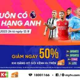 kênh k+ trực tiếp bóng đá
