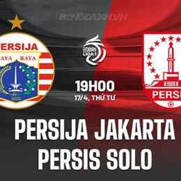 kết quả bóng đá persija jakarta