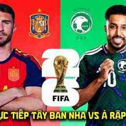 kết quả bóng đá tây ban nha gặp ả rập xê út