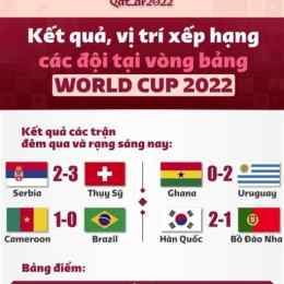 kết quả bóng đá world cup ngày 20