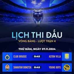 lịch bóng đá afc champions league