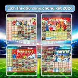 lịch bóng đá word