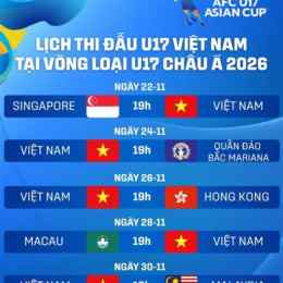 lịch phát sóng bóng đá u17 việt nam