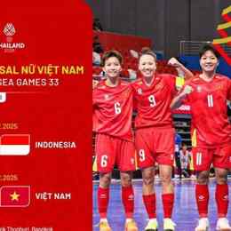 lịch thi đấu bóng đá futsal nữ sea games 33