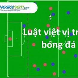 liệt vị hay việt vị trong bóng đá